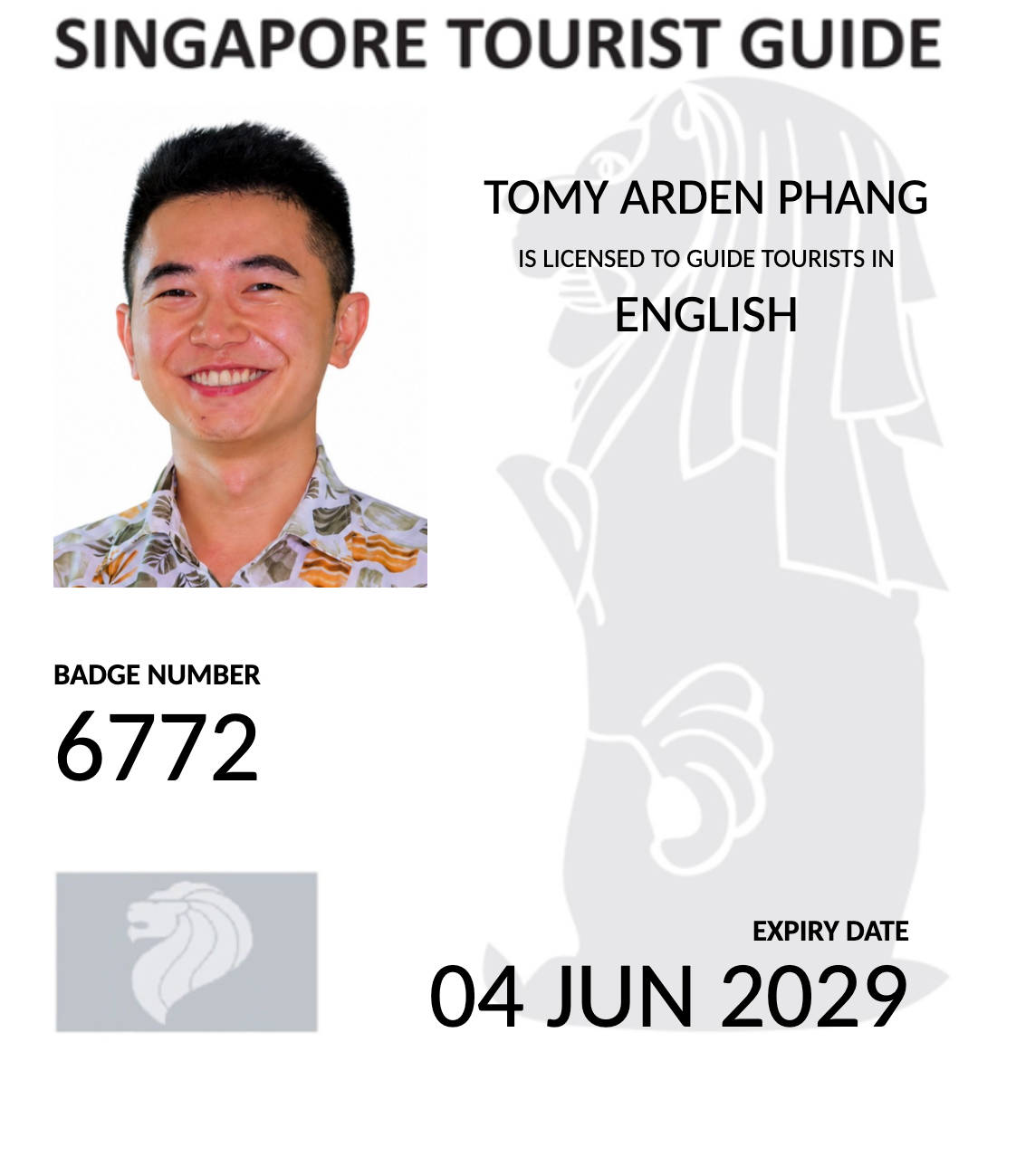 Guide license